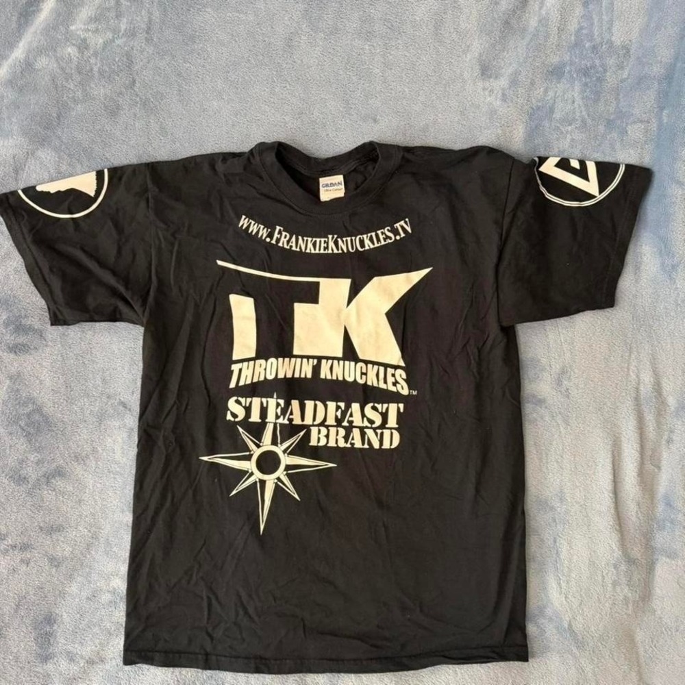 Frankie Knuckles black T-shirt men Size L